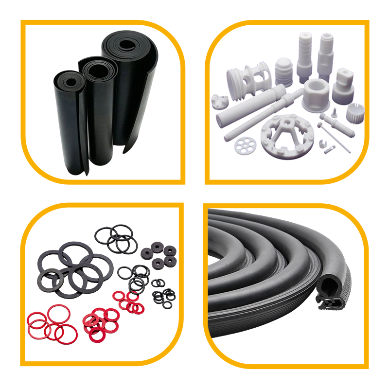 Custom rubber products by Akash Rubber Industries